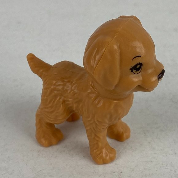 Barbie Pet Tan With Patch Looking Eye On All Fours Pretend Play Playset Kids Toy - Picture 2 of 5